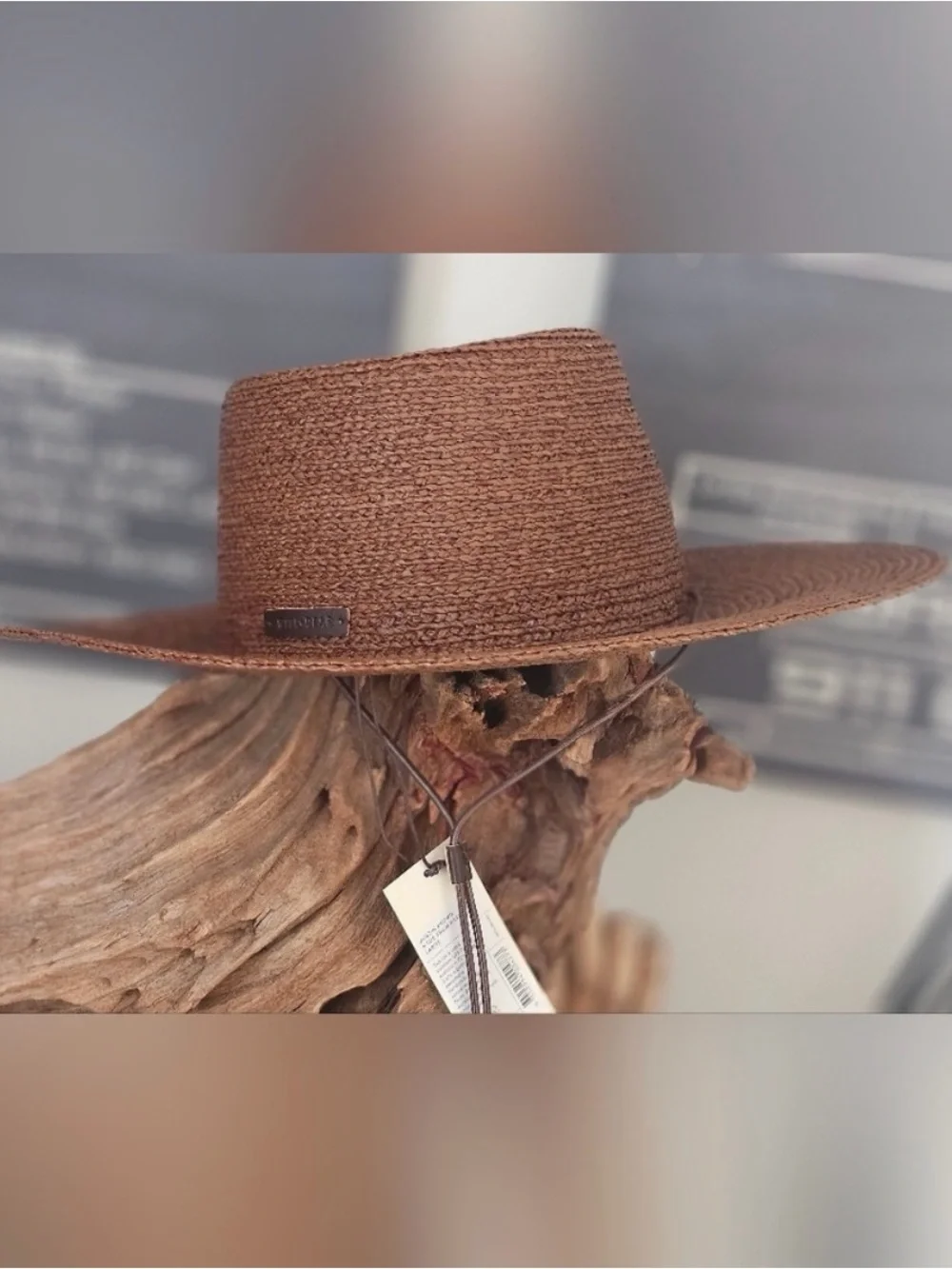 Will+Bear Austin BROWN Unisex Wide Brim Hat Super Cute